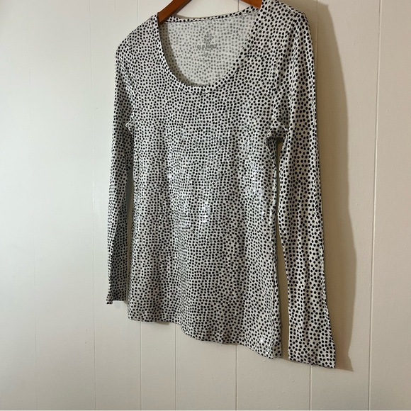 Old‎ Navy Sequins Polka Dot Black and White Size Small P/T - Picture 3 of 10